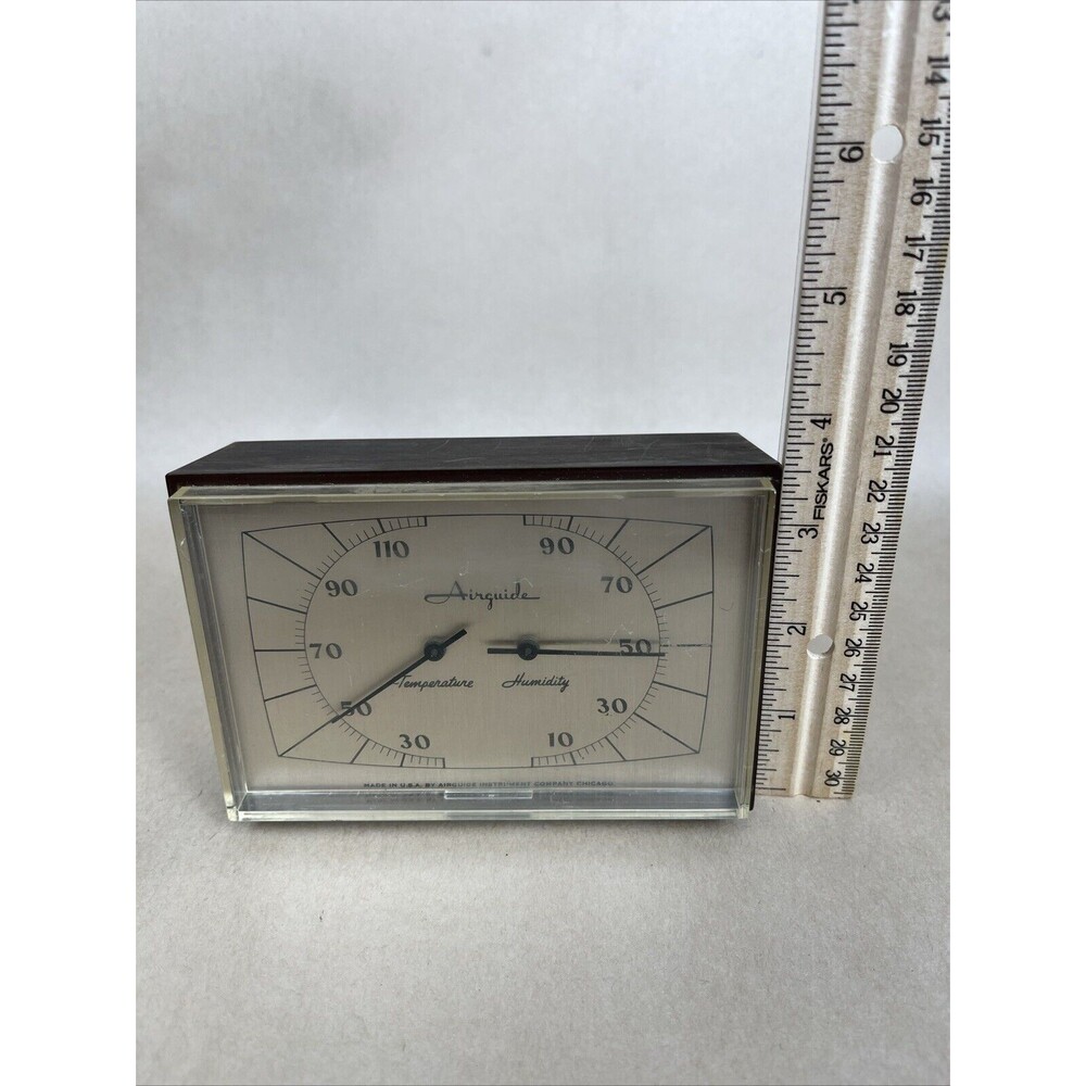 VTG Airguide Temperature & Humidity Desktop Weather Station MCM Made In USA - Picture 6 of 7